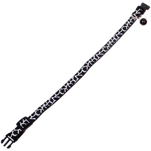 Ошейник с колокольчиком 119-32см Zoo City-Саванна микс цветов CC19 Ultramarine_18