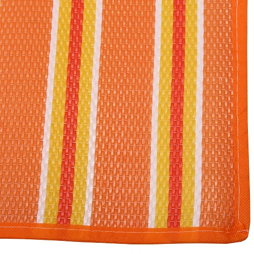 Коврик складной для пляжа и пикника Отпуск 18090 см, оранжевый_5