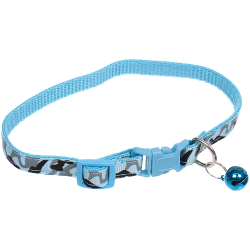 Ошейник с колокольчиком 119-32см Zoo City-Милитари микс цветов Ultramarine_10