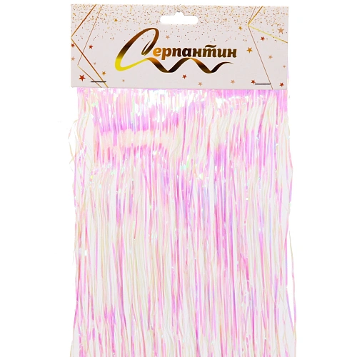 Дождик 2 м "Глянцевый стиль", перламутр