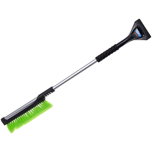 Щетка автомобильная, телескопическая WA-B301, 62-88 см, со скребком 11 см, зеленый ворс_3