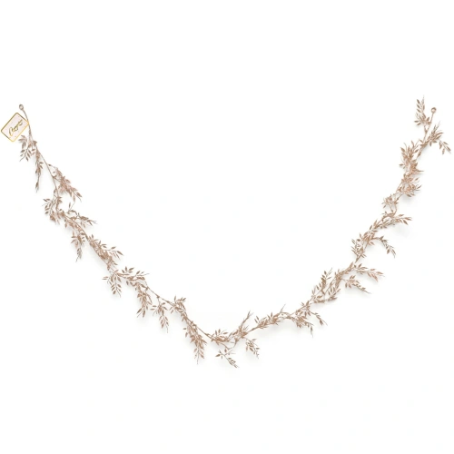 Украшение новогоднее "Сияющая зима" 1,80 м, Шампань