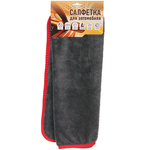 Салфетка для автомобиля AVC-21GR, 4060 см, микрофибра, 600 гм²_6