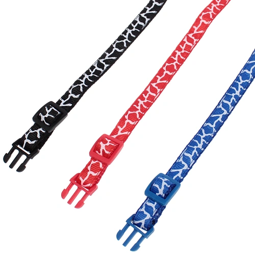 Ошейник с колокольчиком 119-32см Zoo City-Саванна микс цветов CC19 Ultramarine_8